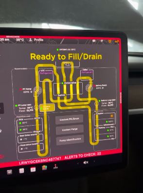 Tesla Primary and Secondary Water Pump Fault