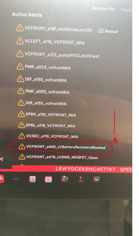 Tesla Regenerative Braking Disabled