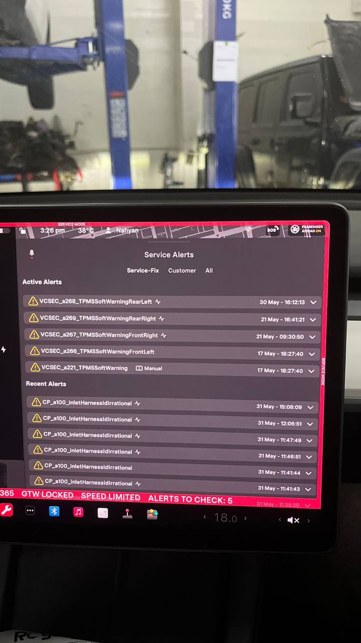 Tesla Coolant System Fault