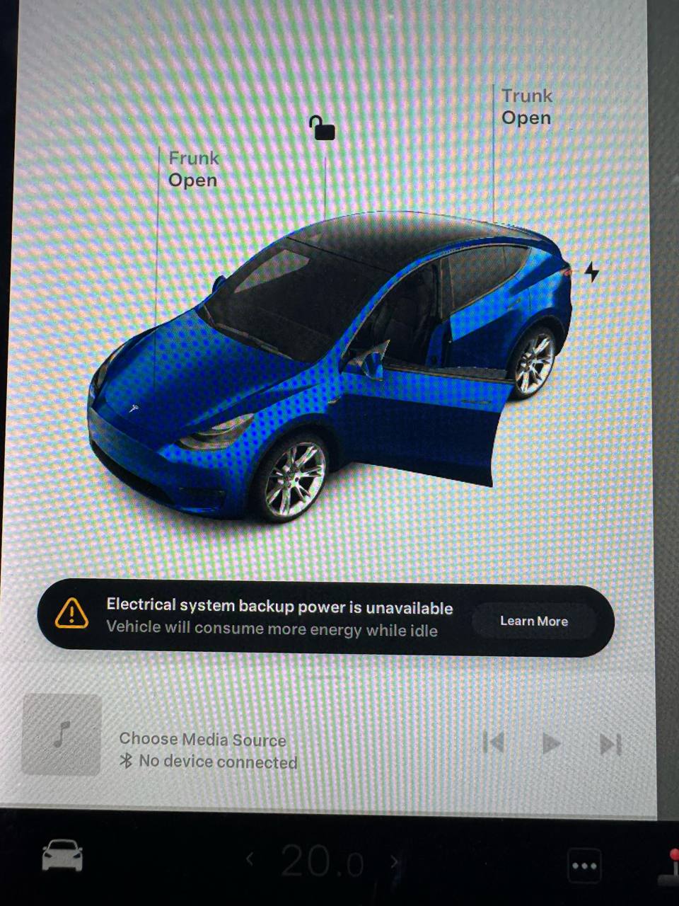 Tesla DC-DC Converter Fault